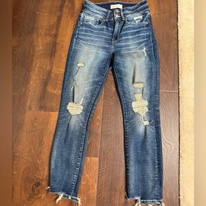 Buckle Billie Slim Fit High Rise Jeans